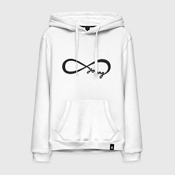 Мужская толстовка-худи Вечно молодой