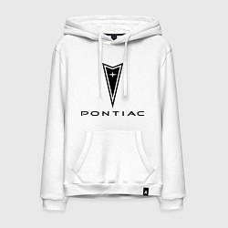 Мужская толстовка-худи Pontiac logo