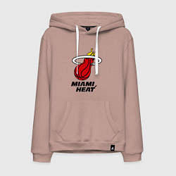 Мужская толстовка-худи Miami Heat-logo