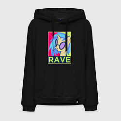 Мужская толстовка-худи DJ Pon-3 RAVE