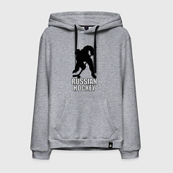 Мужская толстовка-худи Russian Black Hockey
