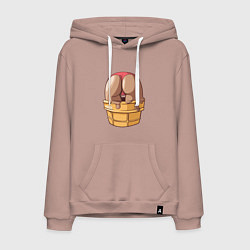 Мужская толстовка-худи Eat me