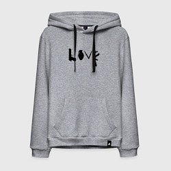 Мужская толстовка-худи Banksy LOVE