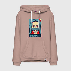 Мужская толстовка-худи Незуко Камадо