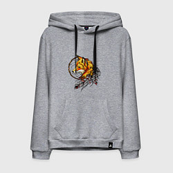 Толстовка-худи хлопковая мужская Страж снов, цвет: меланж