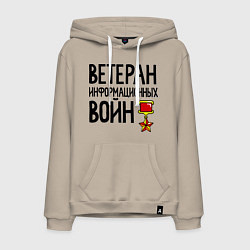 Мужская толстовка-худи Ветеран информационных войн