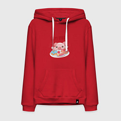 Мужская толстовка-худи Скоро кушать?