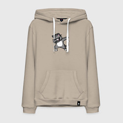 Мужская толстовка-худи Котик dub