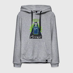 Мужская толстовка-худи Trust me, i'm doctor who