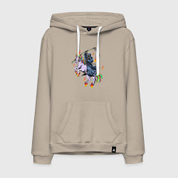 Мужская толстовка-худи Смерть на единороге