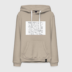 Мужская толстовка-худи Мама,я математик!