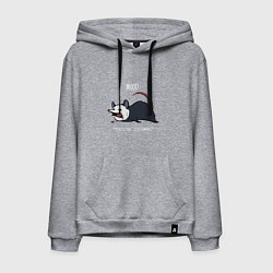 Мужская толстовка-худи Настроение: Кричать и лежать