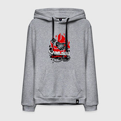Мужская толстовка-худи CYBERPUNK 2077 SAMURAI
