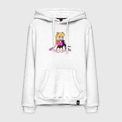 Мужская толстовка-худи Усаги и Луна