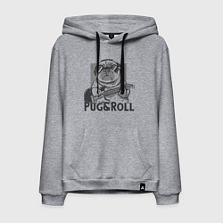 Мужская толстовка-худи Pug & Roll