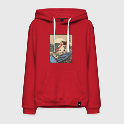 Мужская толстовка-худи Cat Kong versus Godzilla Kaiju