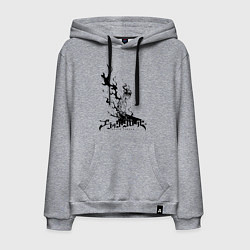 Мужская толстовка-худи Черный Аста Черный Клевер