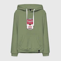 Мужская толстовка-худи Энди Уорхол - Банка супа