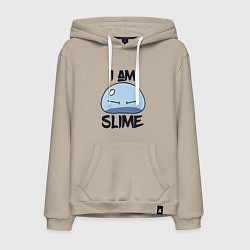 Мужская толстовка-худи I AM SLIME, Я СЛИЗЬ