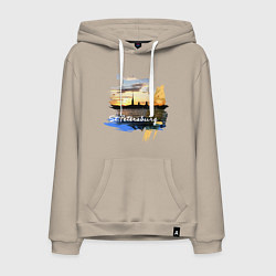 Мужская толстовка-худи Travel Санк-Петербург