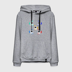 Мужская толстовка-худи ЭЛЕМЕНТЫ ГЕНШИН