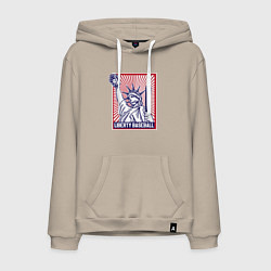 Мужская толстовка-худи Бейсбол Liberty city