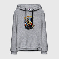 Мужская толстовка-худи Пивозавриха Динозавр с пивом