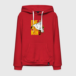 Мужская толстовка-худи Сайтама возвращается из супермаркета One Punch-Man