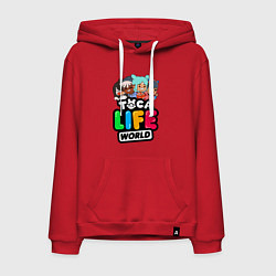 Мужская толстовка-худи TOCA LIFE WORLD ТОКА ЛАЙФ ВОРЛД ПЕРСОНАЖИ