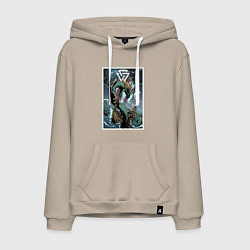 Мужская толстовка-худи Ёрмунганд Морской змей