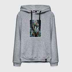 Мужская толстовка-худи Ёрмунганд Морской змей