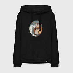 Мужская толстовка-худи Голодный шпион