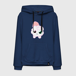 Толстовка-худи хлопковая мужская Toca Kitchen котик, цвет: тёмно-синий