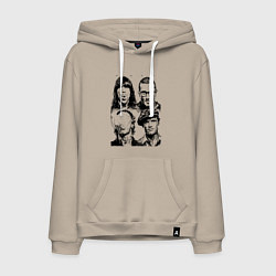 Мужская толстовка-худи RHCP faces