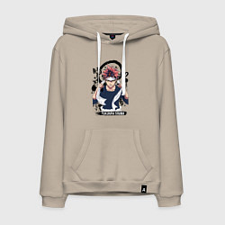 Мужская толстовка-худи Серьёзный Сома