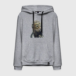 Мужская толстовка-худи Кот - пилот The pilot Cat