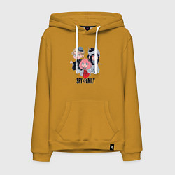 Мужская толстовка-худи Spy x Family Семья