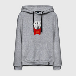 Мужская толстовка-худи Картошка Фри Клавиши Фортепиано