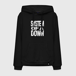 Мужская толстовка-худи System of a Down логотип