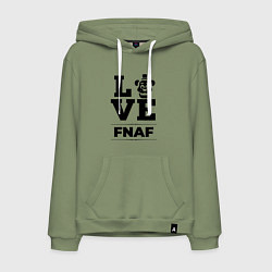 Толстовка-худи хлопковая мужская FNAF Love Classic, цвет: авокадо