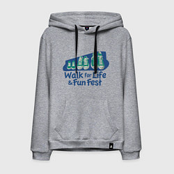 Мужская толстовка-худи WALK FOR LIFE FUN FEST