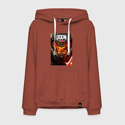 Мужская толстовка-худи Doom eternal - poster