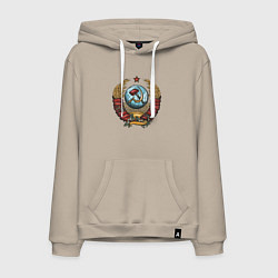 Мужская толстовка-худи Серп и молот СССР