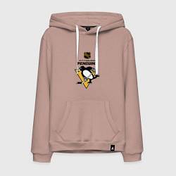 Мужская толстовка-худи Питтсбург Пингвинз НХЛ логотип