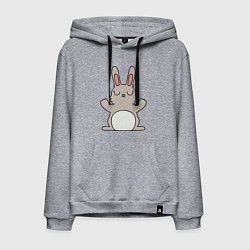 Мужская толстовка-худи Hello Bunny