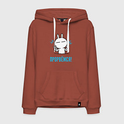 Мужская толстовка-худи Зайчик Victory - прорвёмся