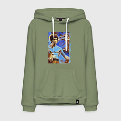 Мужская толстовка-худи Брюс Ли - celebrity - джиткундо