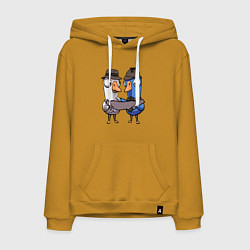 Мужская толстовка-худи Гуси Детективы - Goose Goose Duck