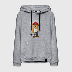 Мужская толстовка-худи Rapper bear