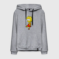 Мужская толстовка-худи Красивая Лиза